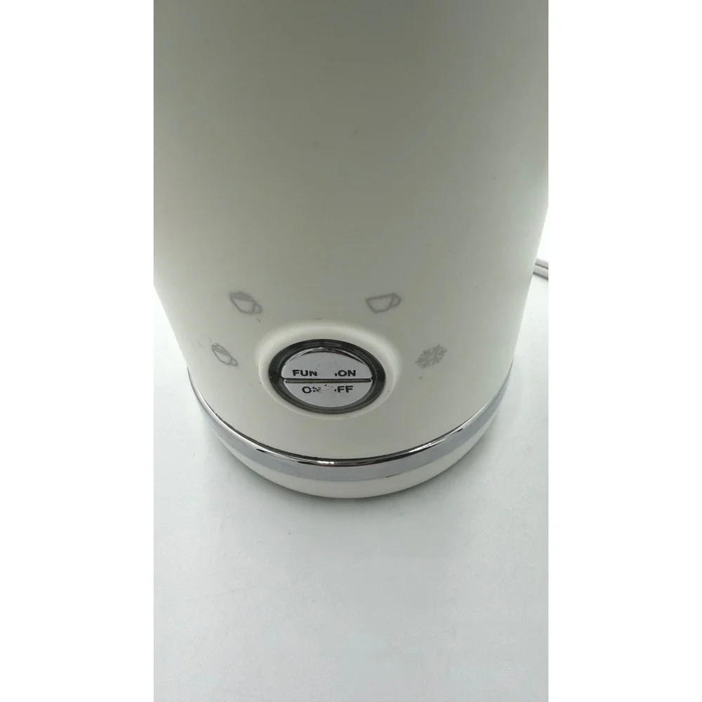 HadinEEon Milk Frother Steamer 4-in-1 White Electric Foam Maker Tested